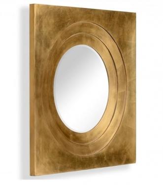 Gilded Framed Round Mirror main image