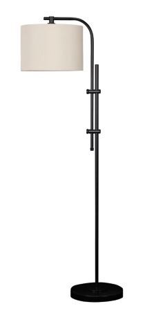 Baronvale Black Metal Floor Lamp main image
