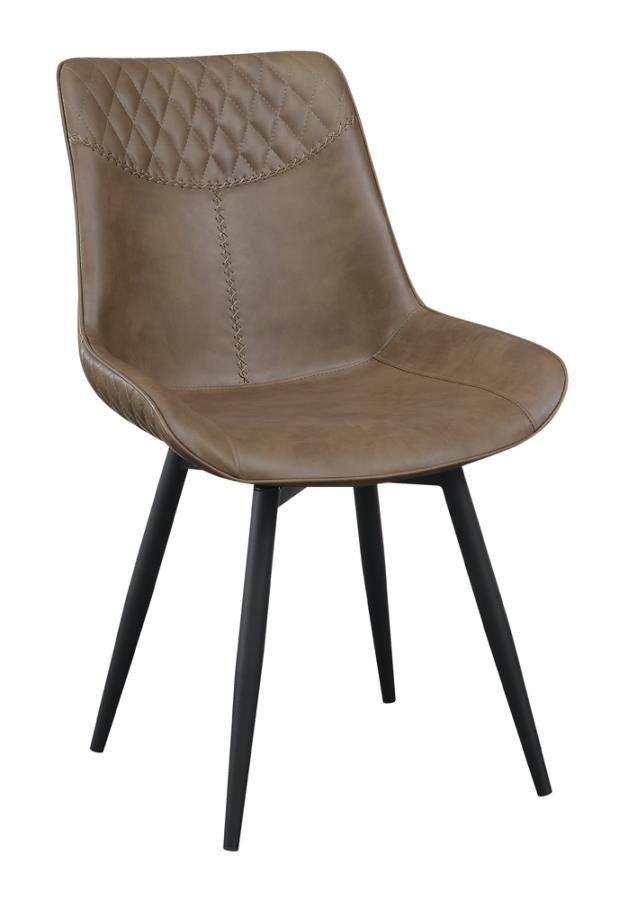 Chariton Camel Swivel Dining Chair main image