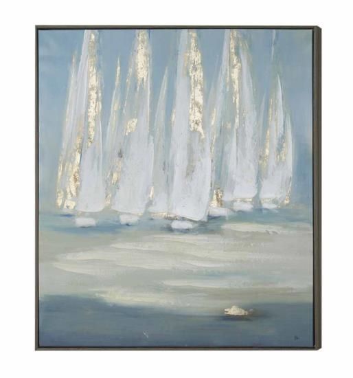 Reflected Sails Framed Artwork main image