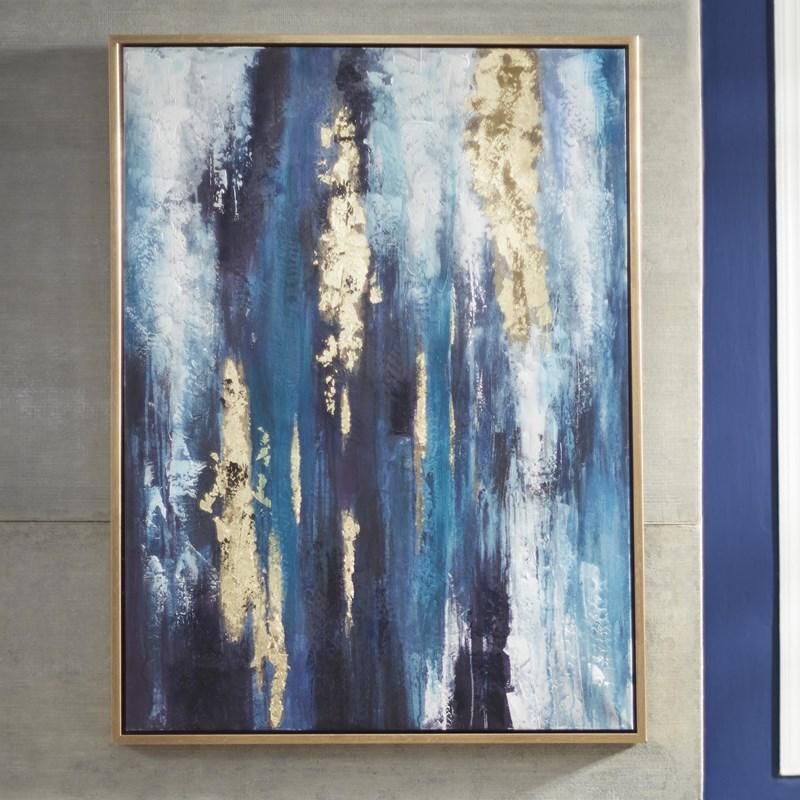Framed Blue Karrot Wall Art main image