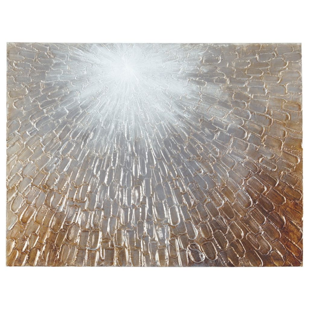 Elaina Gray/White/Brown Wall Art main image